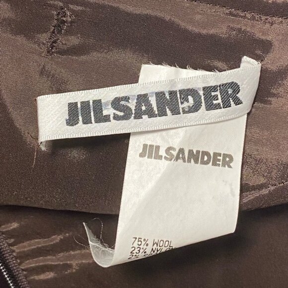 Jil Sander Long Skirt Made in Italy – Brown – Approx Size M - Picture 9 of 9